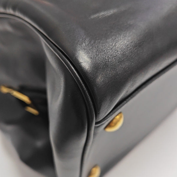 CLASSIC DUFFEL 6 Calfskin Black