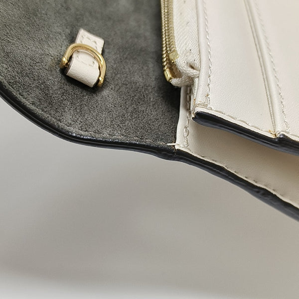 Calfskin Shoulder Bag Beige
