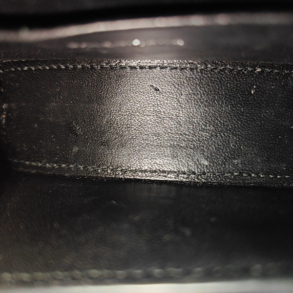 Hourglass Mini Calfskin Black