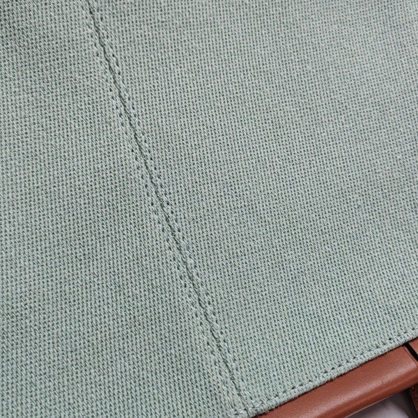 Cushion Small Canvas Green