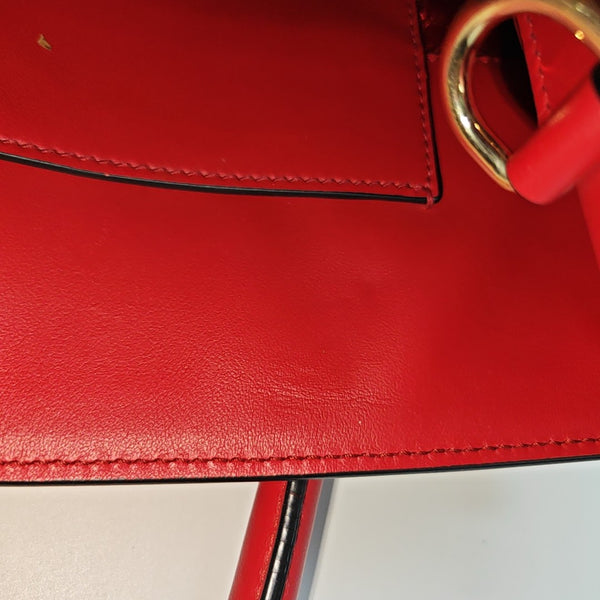 Monochrome Saffiano Calfskin Red