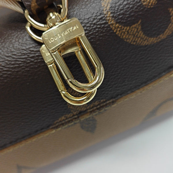 ONTHEGO PM Monogram Coated Canvas Brown