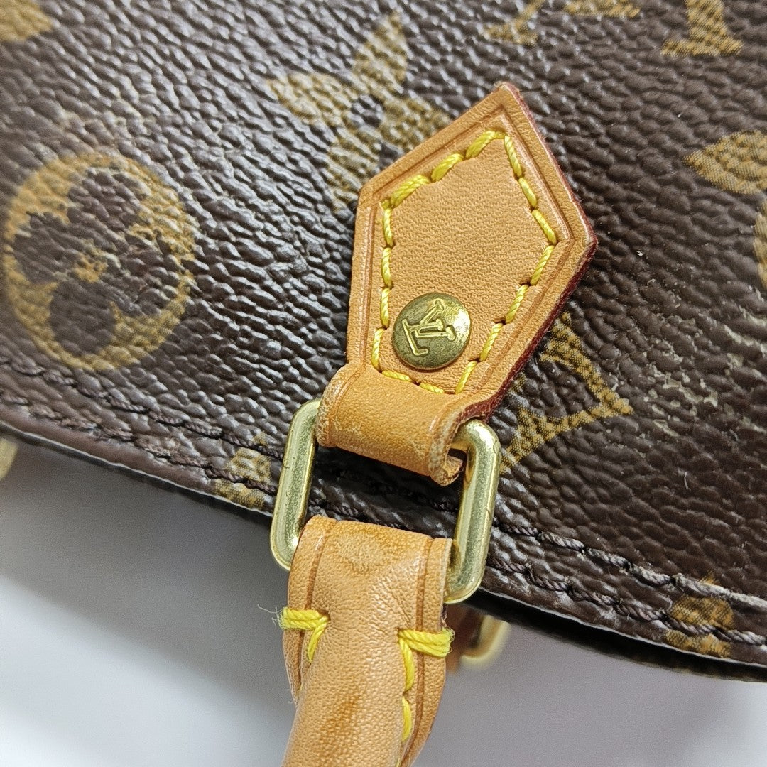 SPEEDY Nano Monogram lona revestida marrón