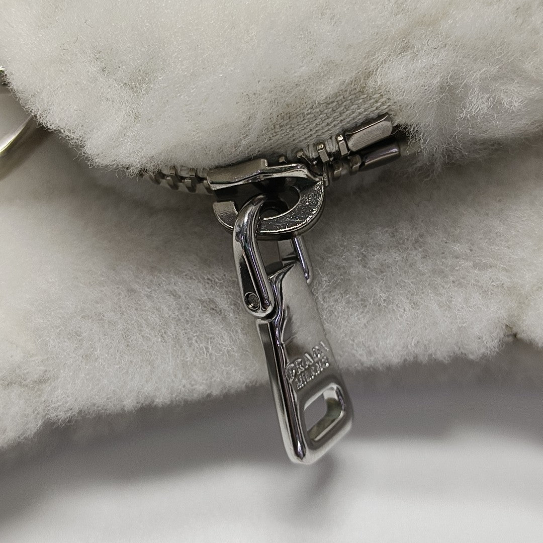 System Quilted Fur White