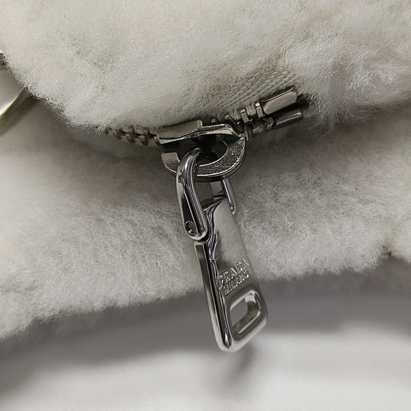 System Quilted Fur White