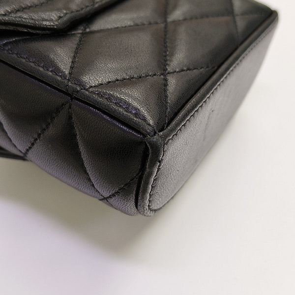 PUFFER Quilted Lambskin Black
