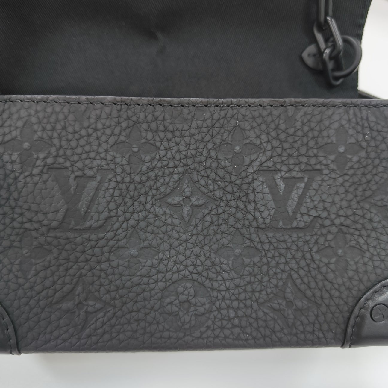STEAMER Mini Monogram Calfskin Black