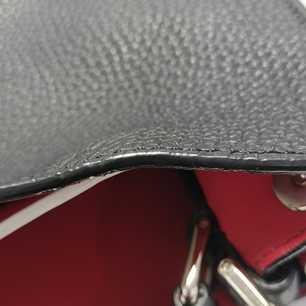 Peekaboo Medium Calfskin Black