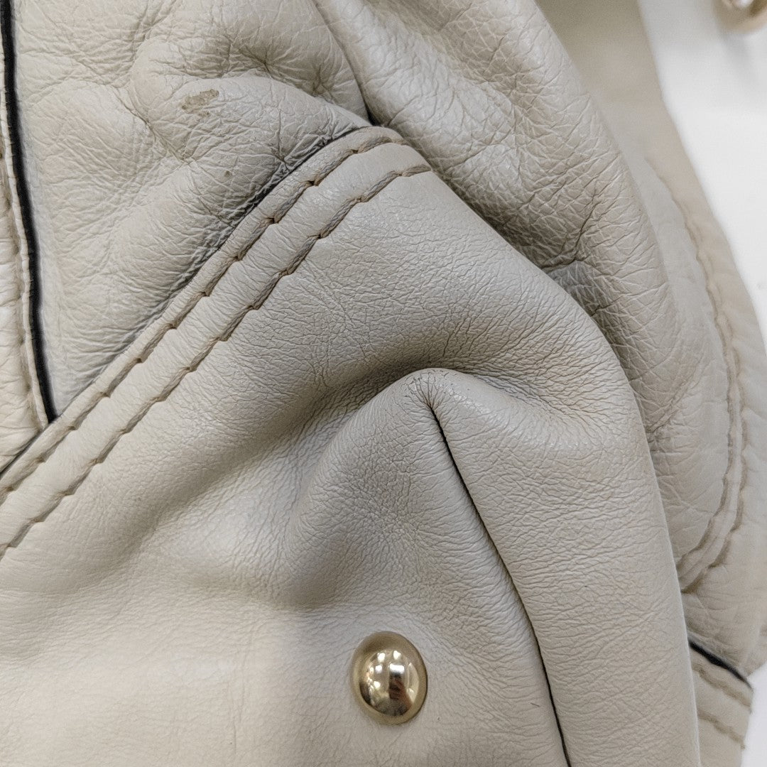 Calfskin Tote Bag White
