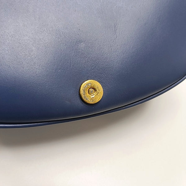 Authenticated pre-owned  Bobby Medium Calfskin Blue - Shoulder Bag at Looply