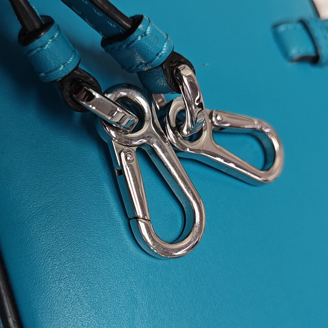 Postal Small Calfskin Blue