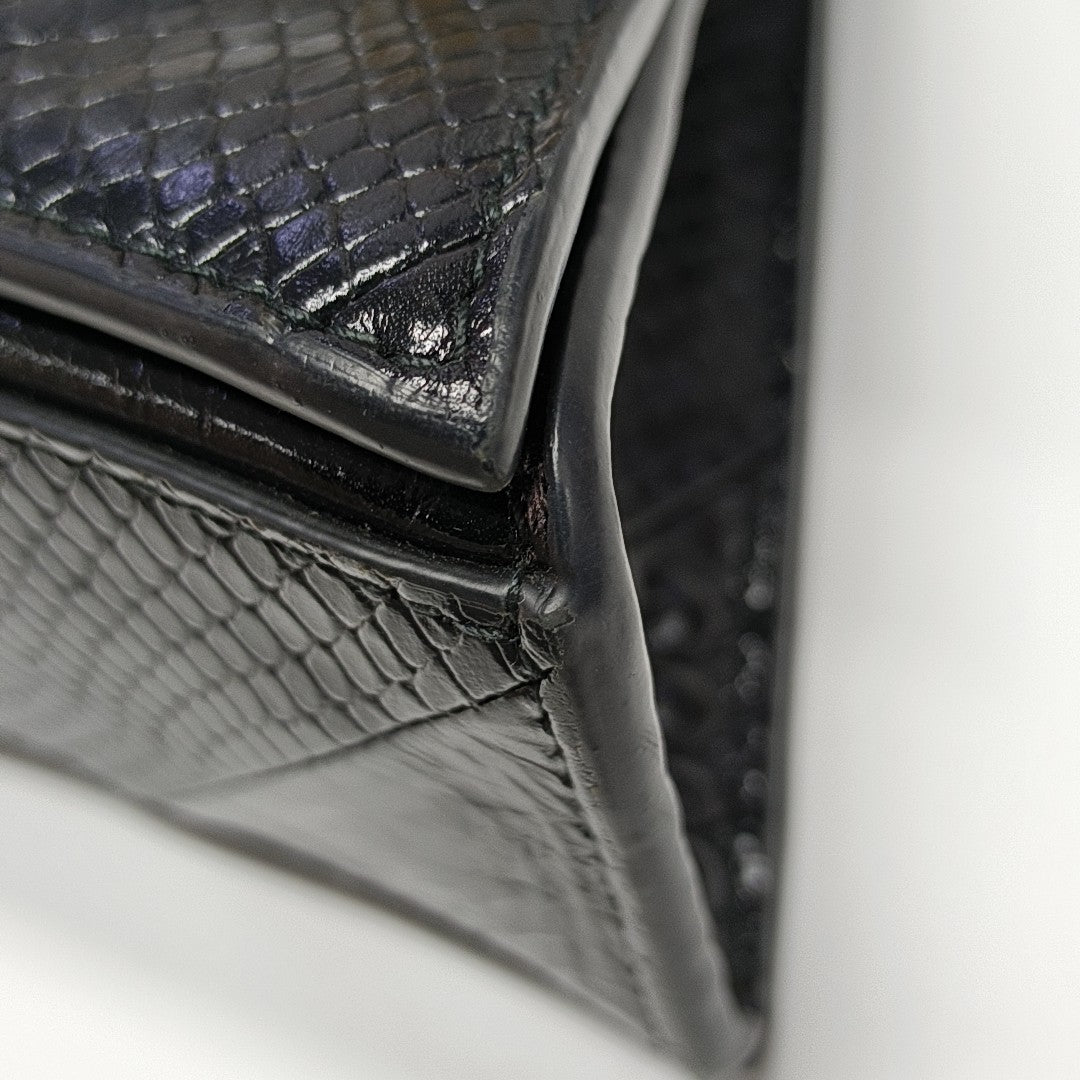 Crush Small Calfskin Black