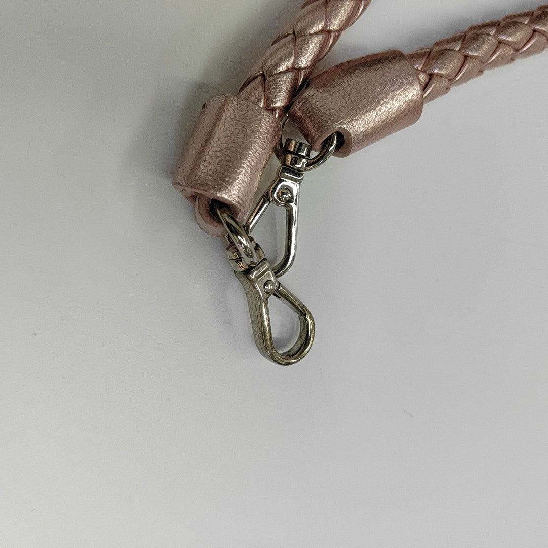 Crystal Quilted Lambskin Pink