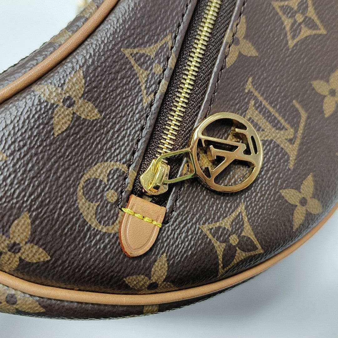 LOOP Monogram Lona Revestida Marrón