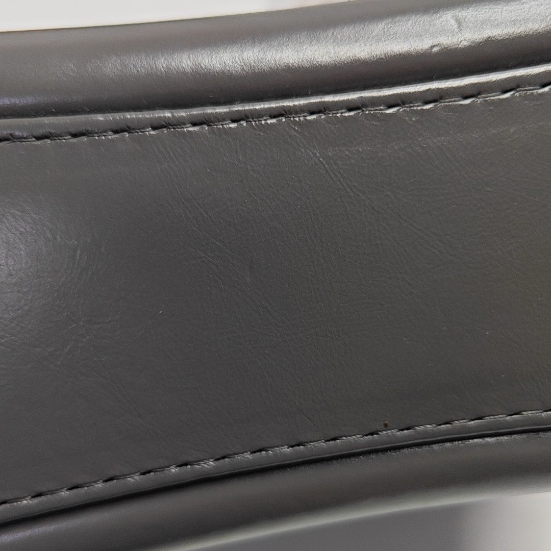 GABRIELLE Small Quilted Calfskin Gray