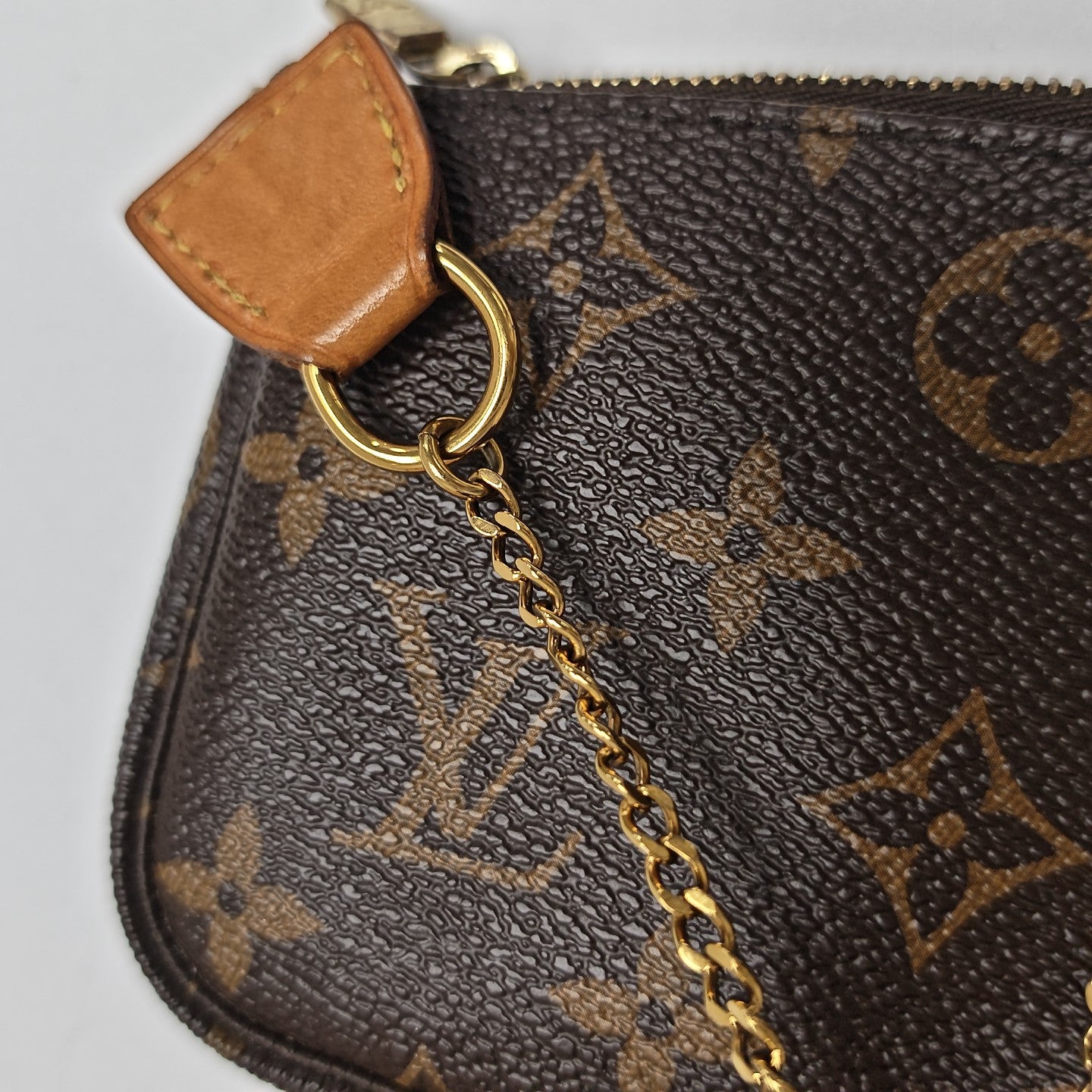 ACCESSOIRES Mini Monogram Coated Canvas Brown