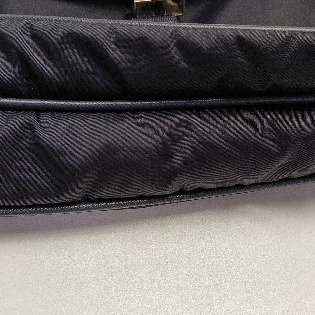 Vela Messenger Bag Nylon Blue