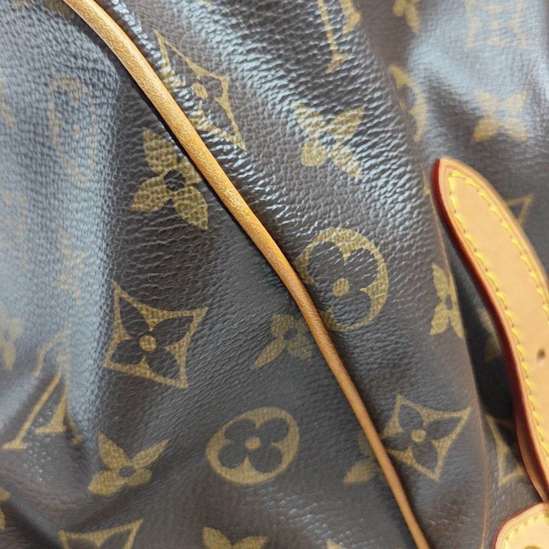 TIVOLI GM Monogram Coated Canvas Brown