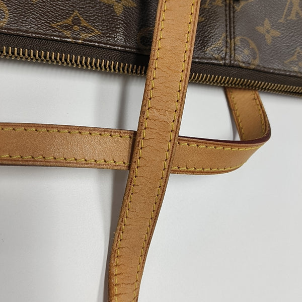 TOTALLY MM Monogram Coated Canvas Brown
