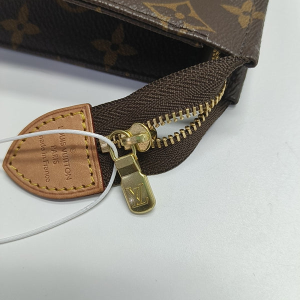 TOILET POCKET 26 Monogram Coated Canvas Brown