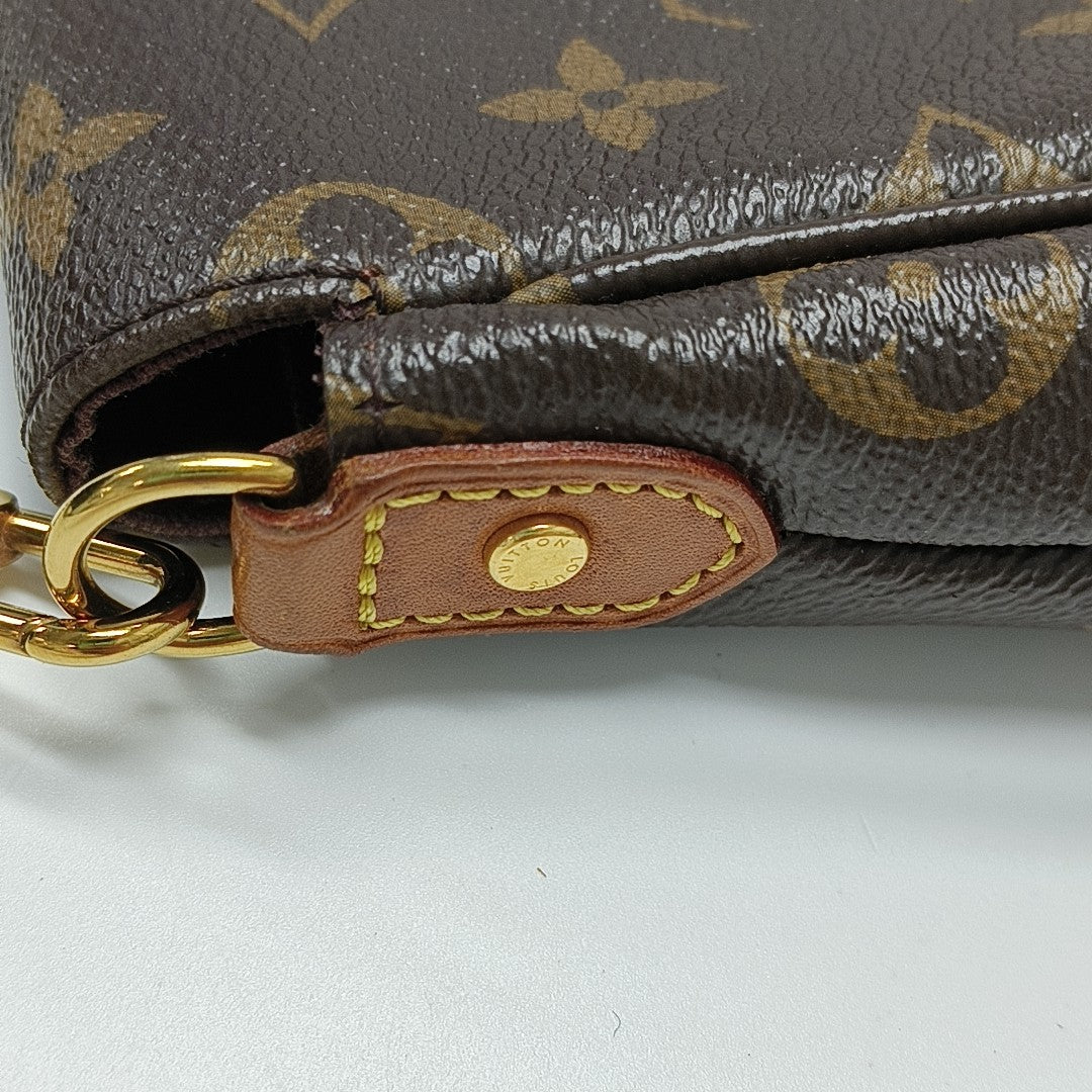 FAVORITE MM Monogram Coated Canvas Brown
