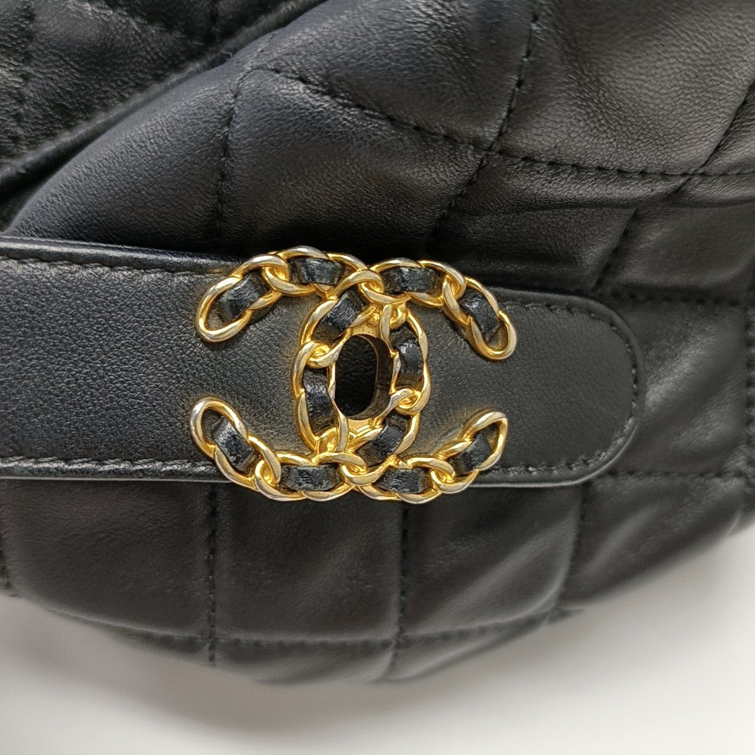 Quilted Lambskin Black