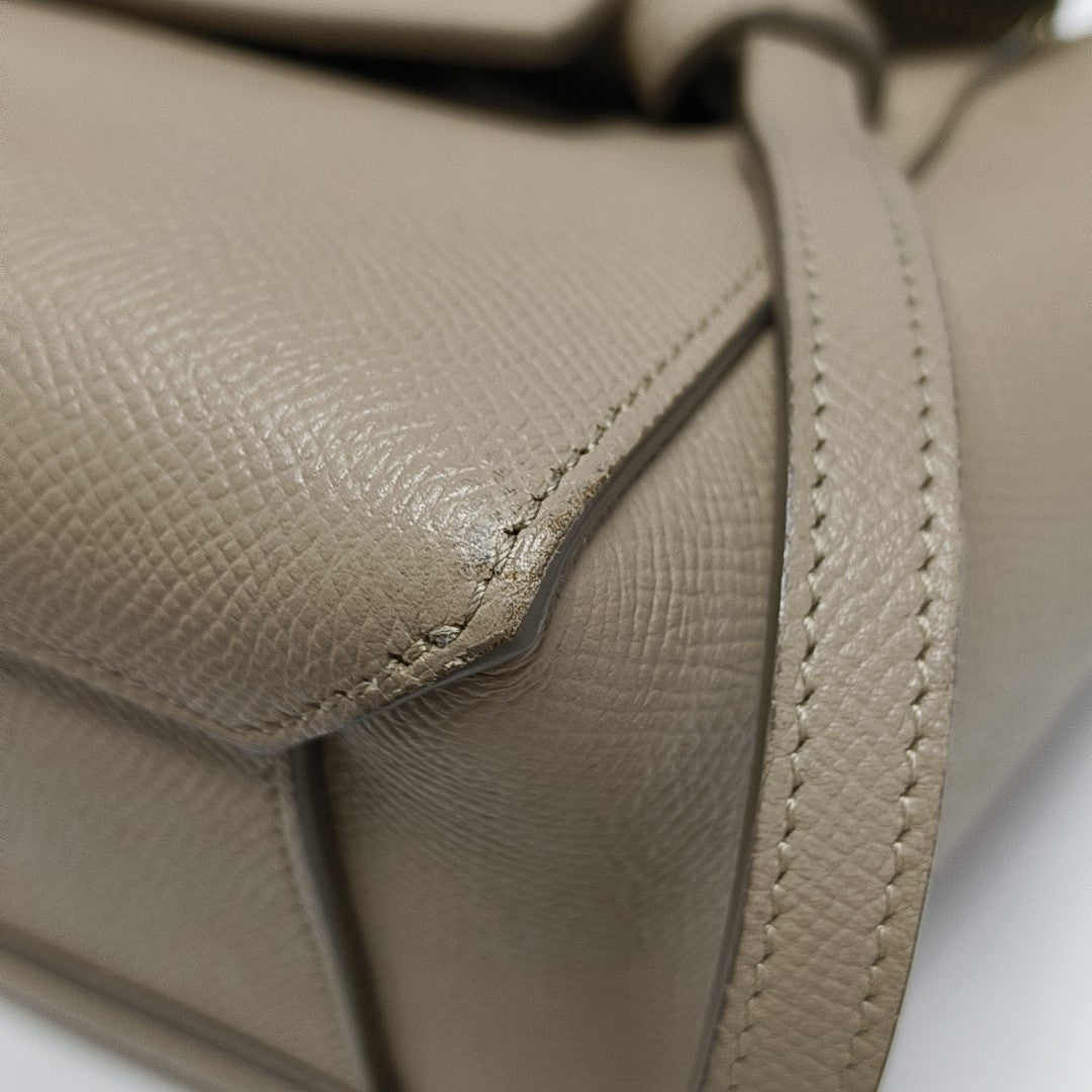 BELT Nano Calfskin Beige