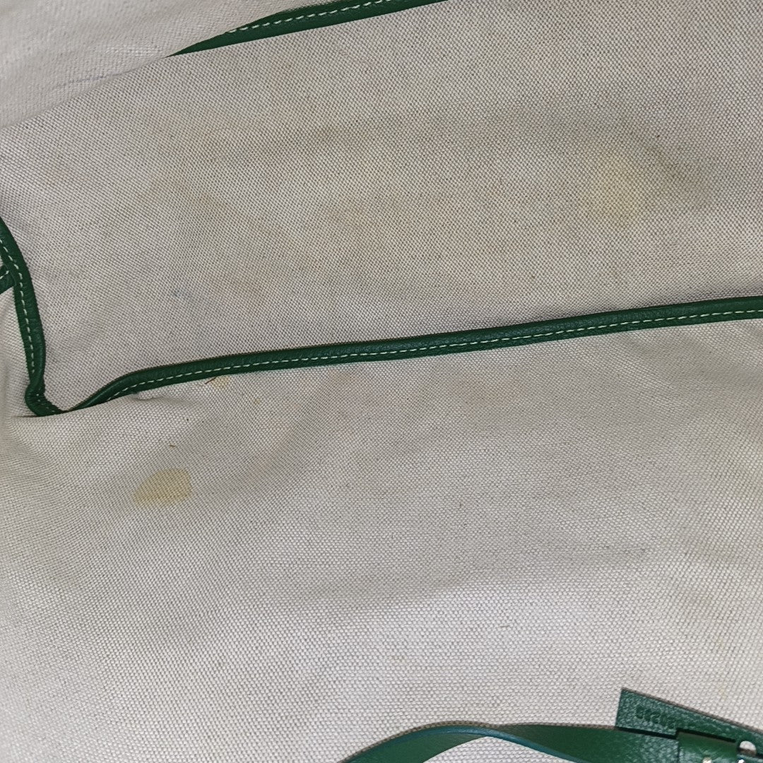 Hobo Coated Canvas Green