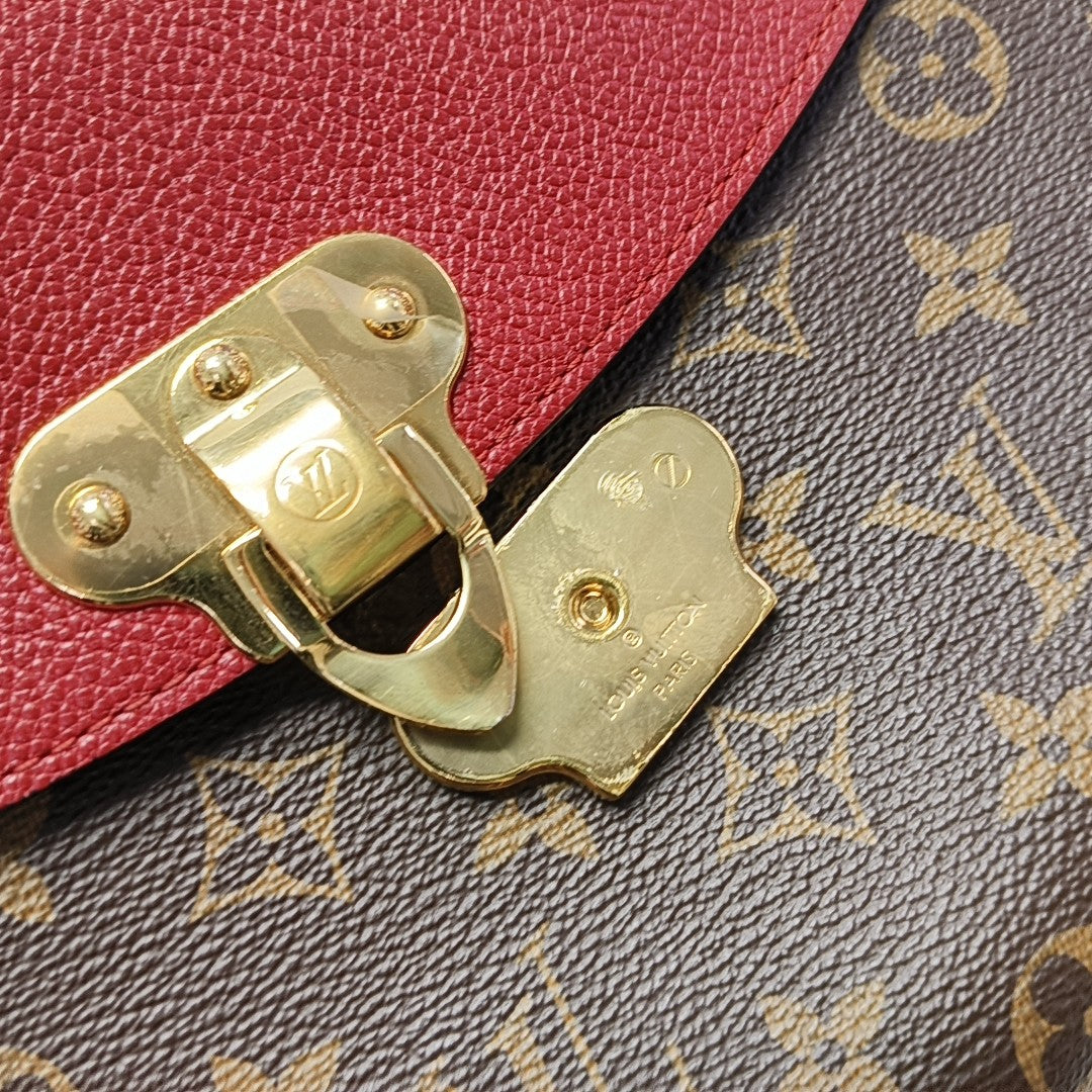 SAINT PLACIDE Monogram Coated Canvas Brown