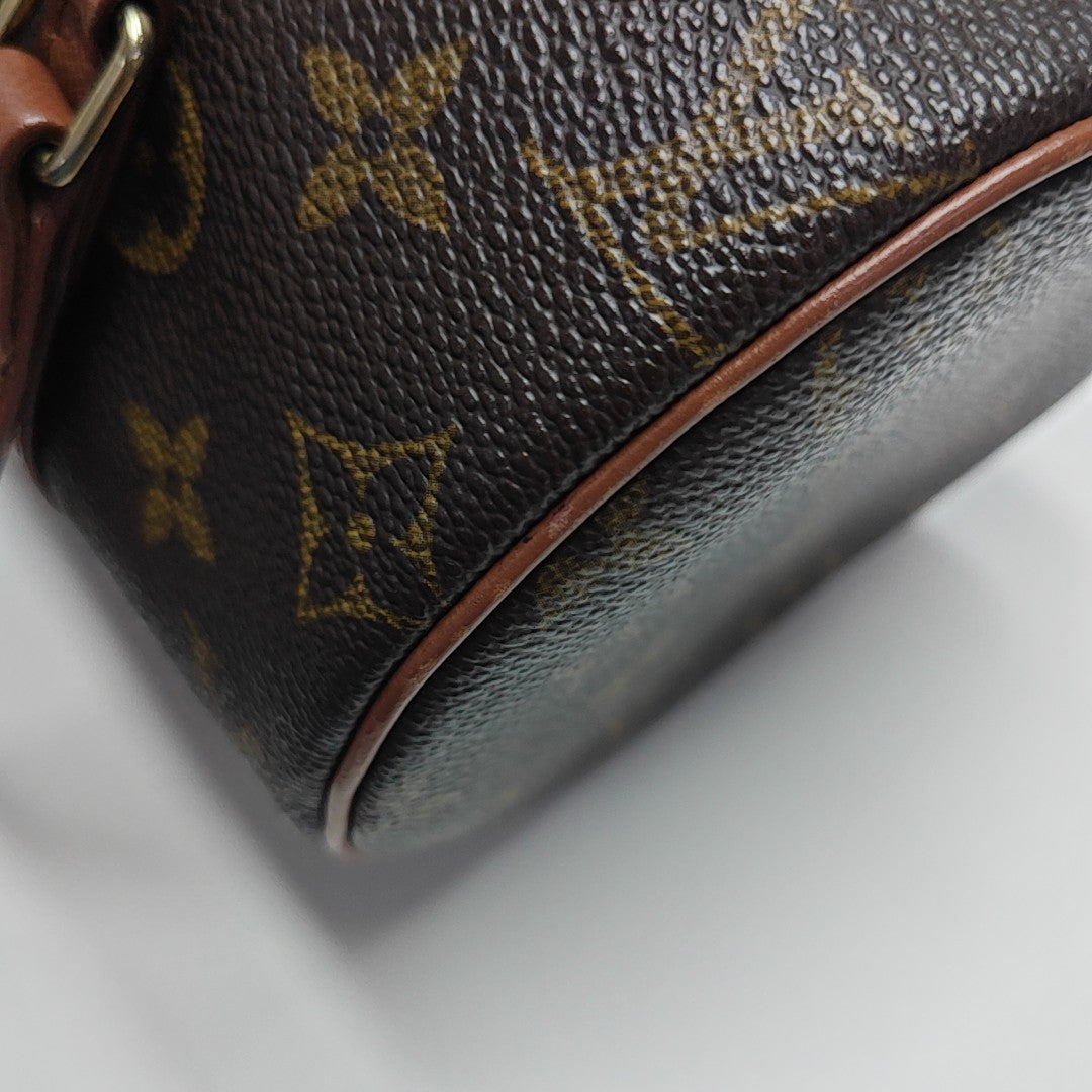 PAPILLON 26 Monogram Coated Canvas Brown
