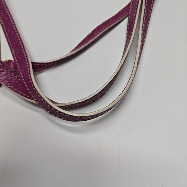 Calfskin Tote Bag Purple