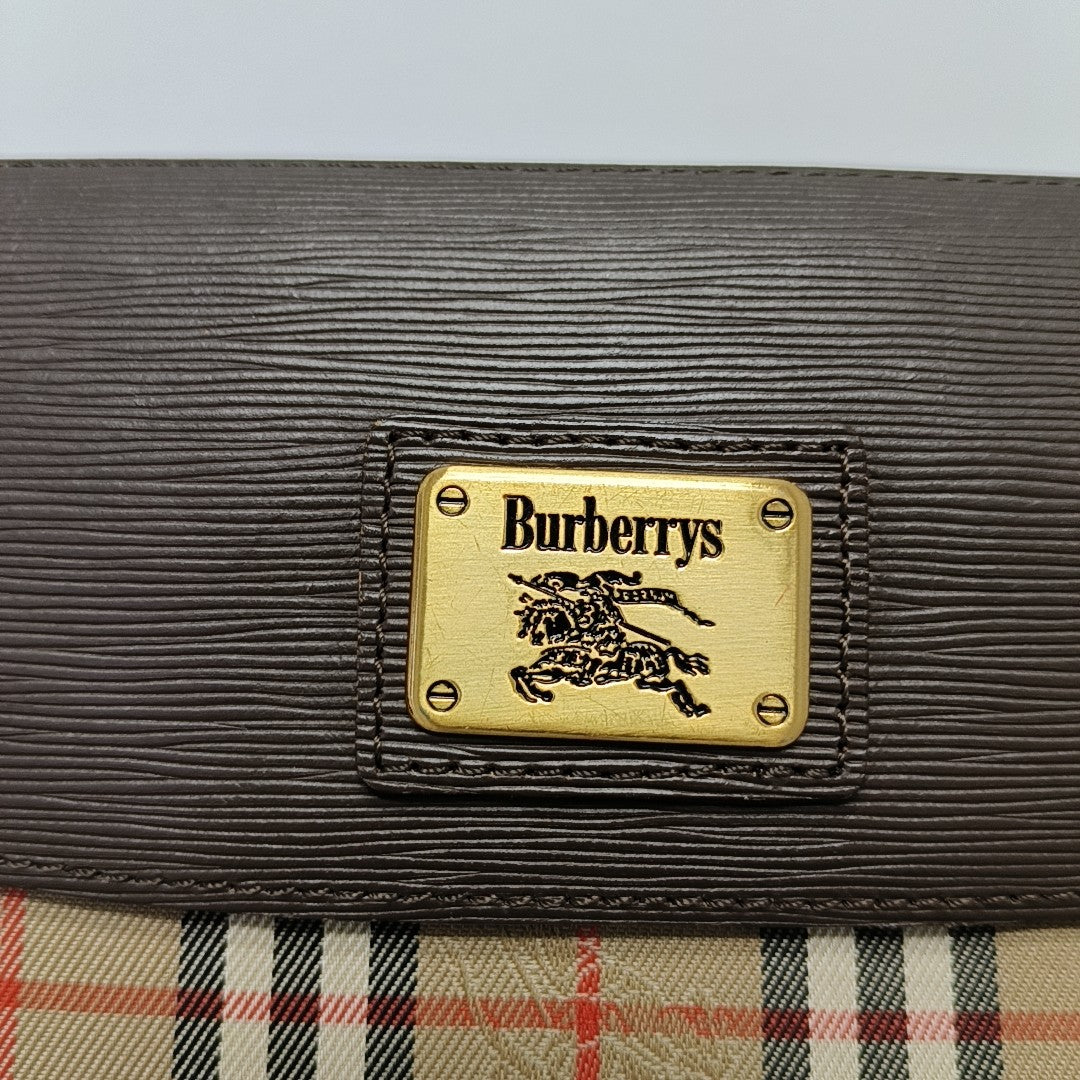 Canvas Clutch Beige