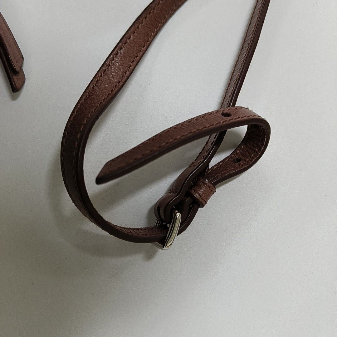 Matelassé Quilted Calfskin Brown