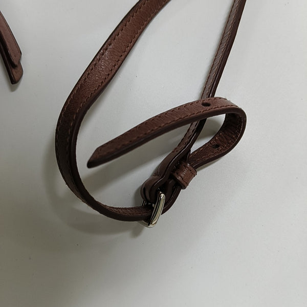 Matelassé Quilted Calfskin Brown