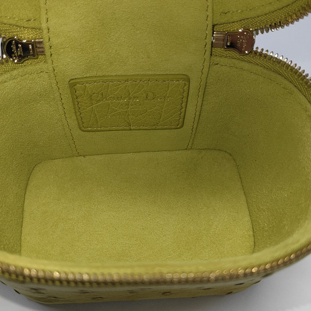 Travel Vanity Ostrich Yellow