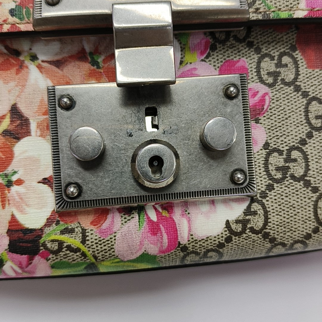 Padlock Small Monogram Coated Canvas Multicolor