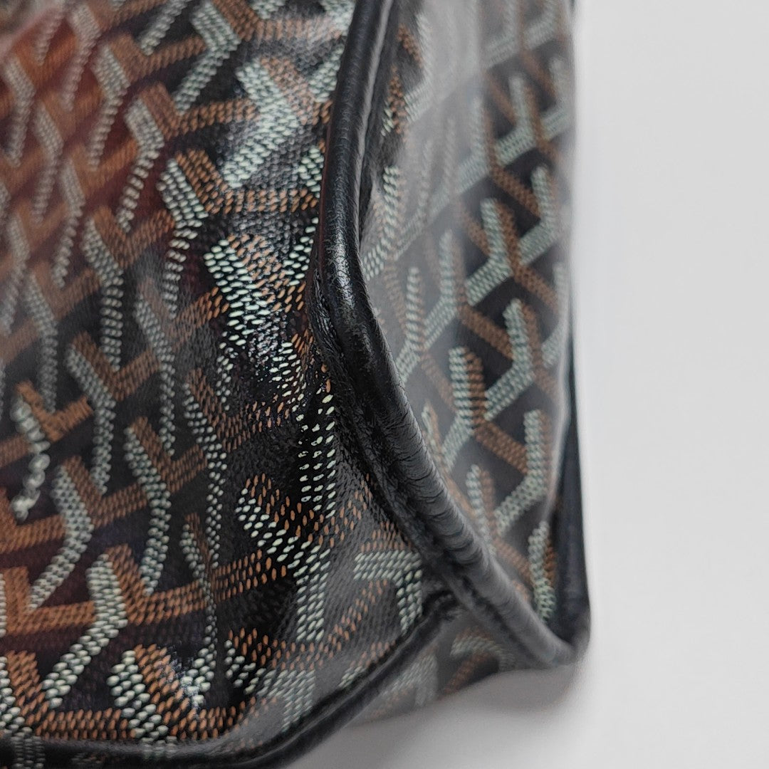 Anjou Mini Coated Canvas Black