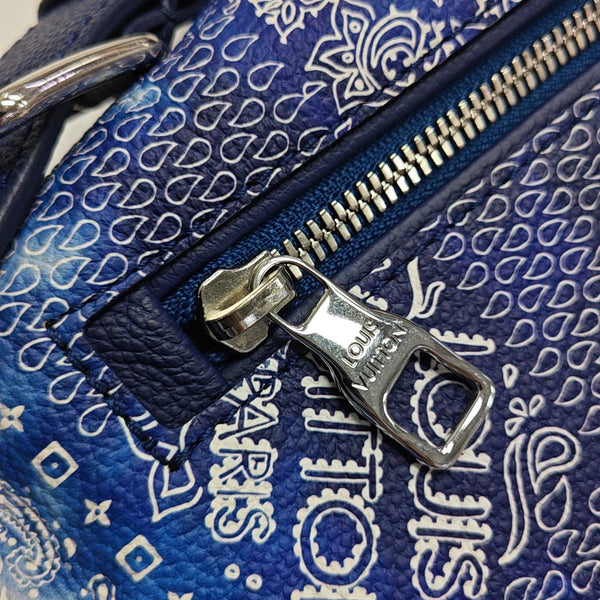 DISCOVERY PM Monogram Calfskin Blue