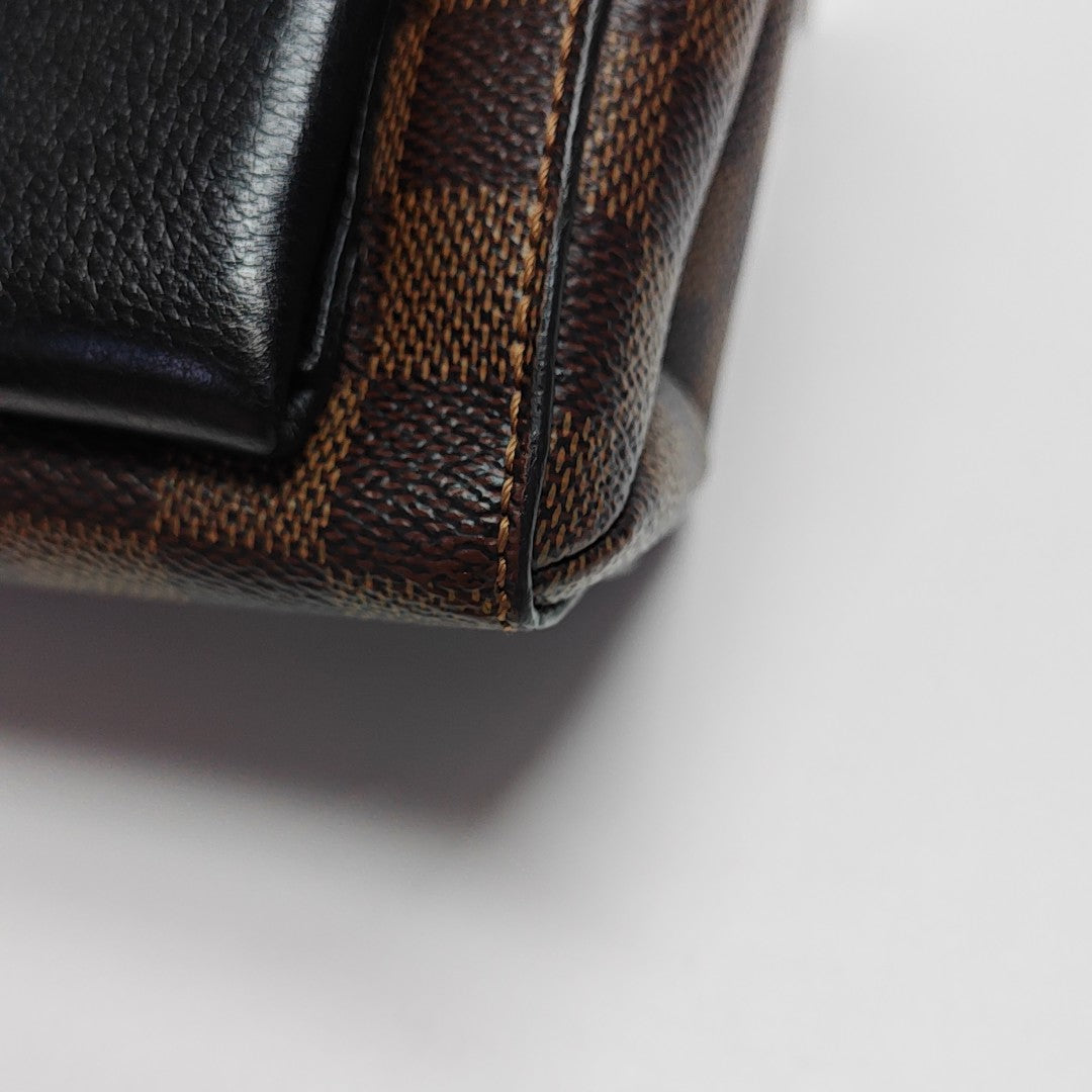 VAVIN PM Damier Ebene Coated Canvas Brown