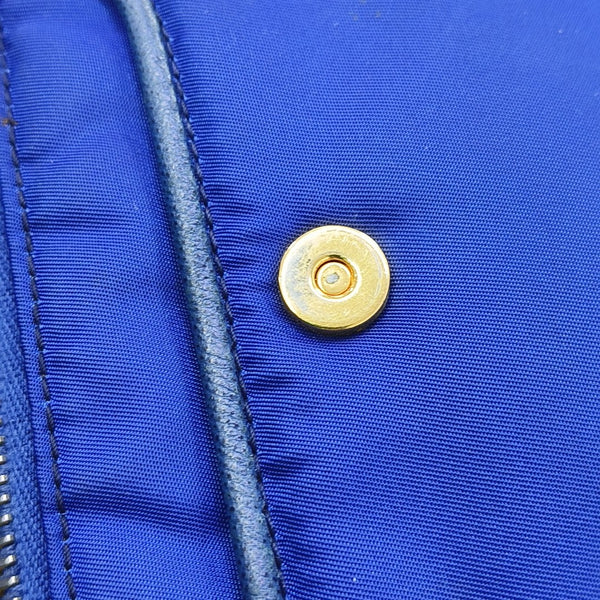 Nylon Shoulder Bag Blue