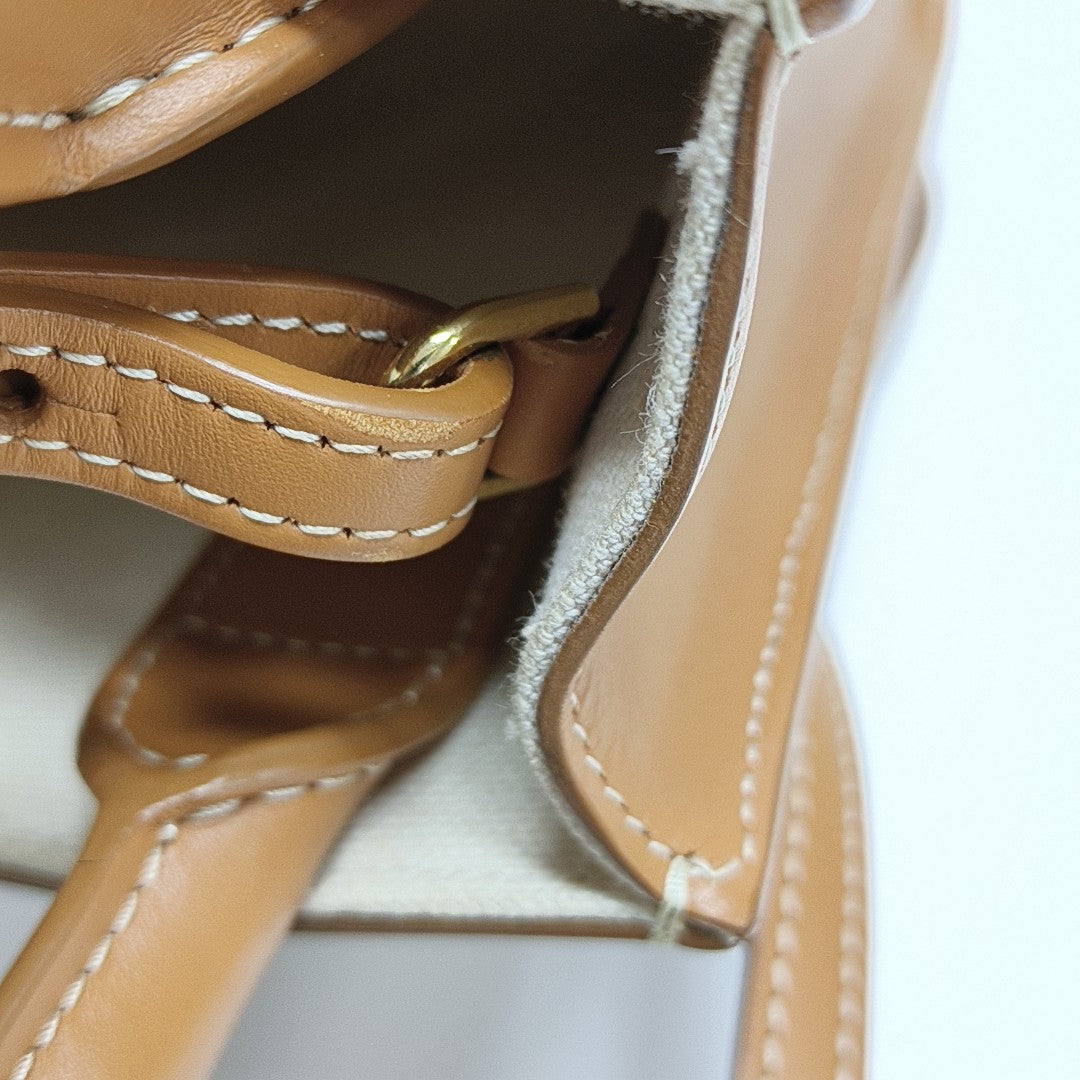CABAS CELINE Mini Canvas White