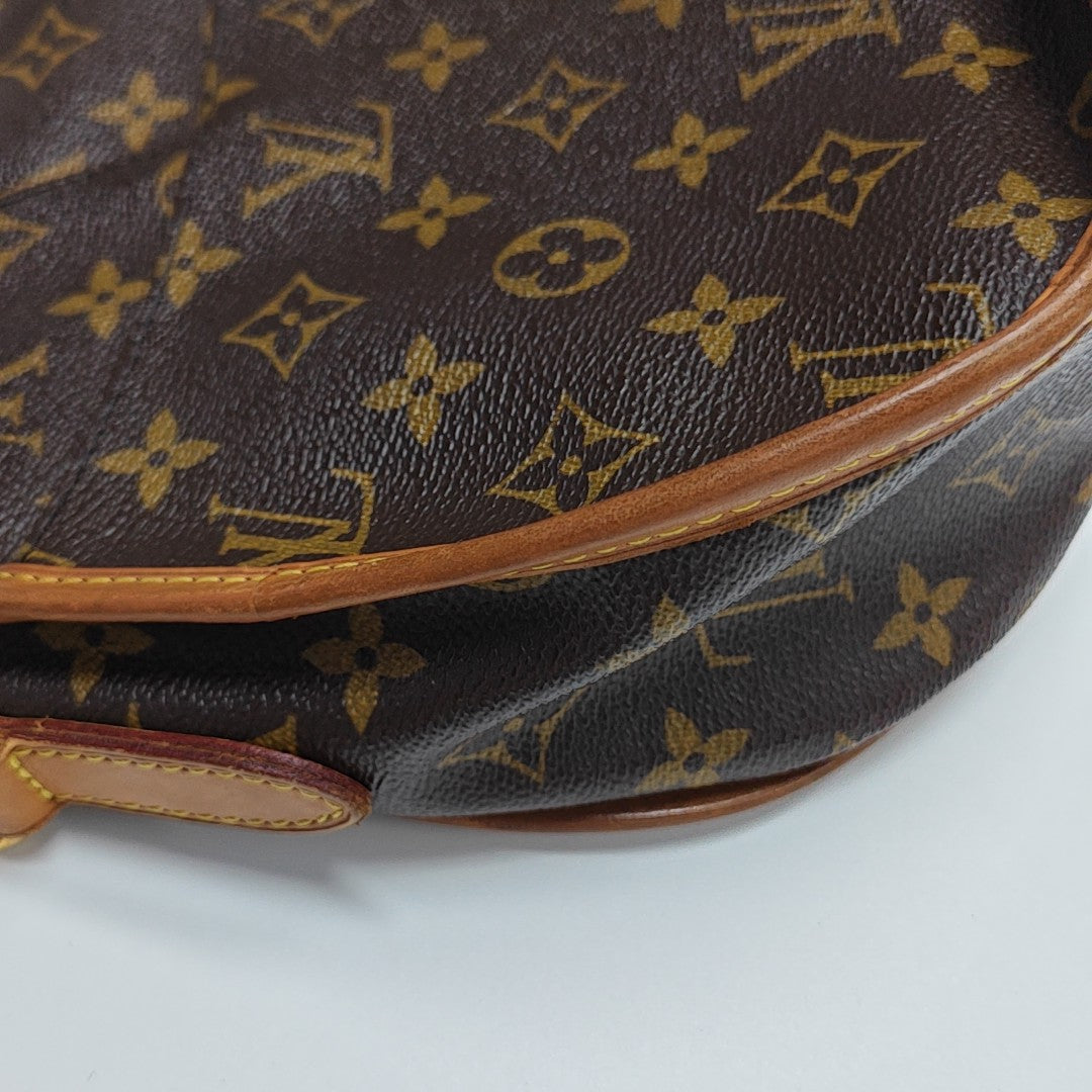MENILMONTANT PM Monogram Coated Canvas Brown