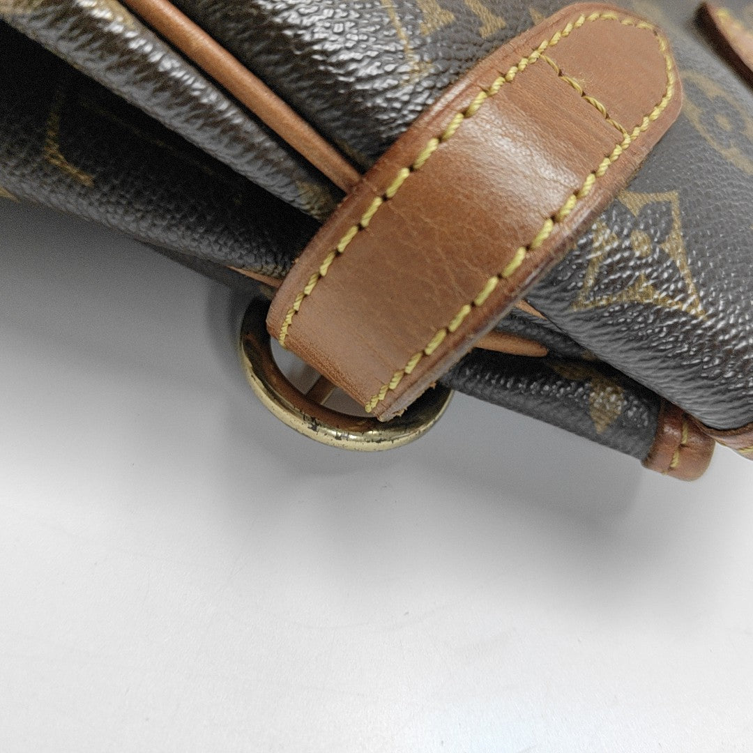 BATIGNOLLES GM Monogram Coated Canvas Brown