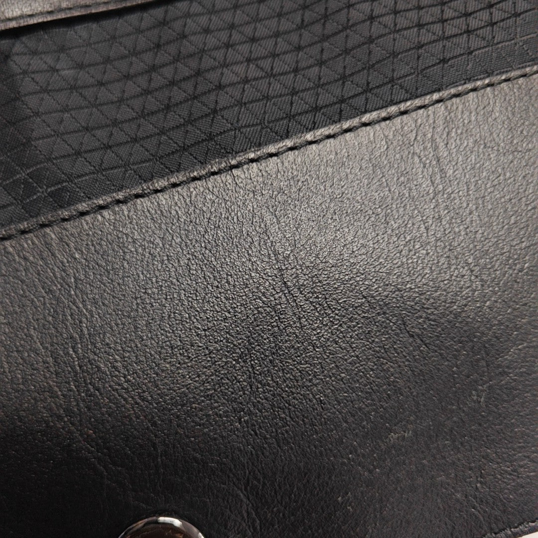 Special Material Shoulder Bag Black