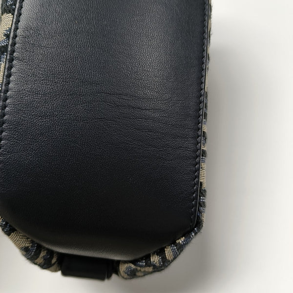 Fabric Shoulder Bag Black