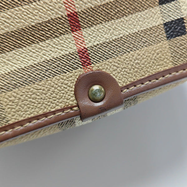 Coated Canvas Shoulder Bag Multicolor