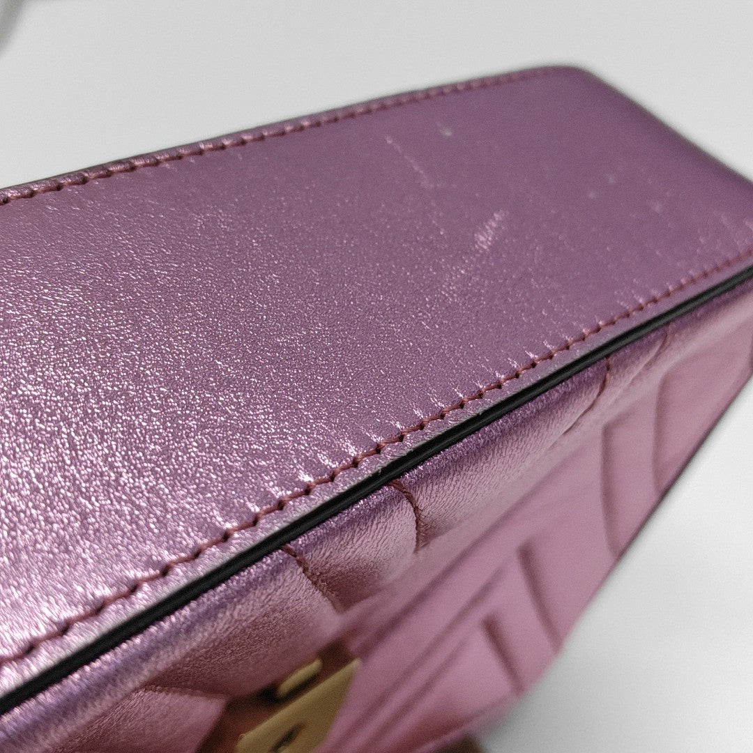Broadway Quilted Calfskin Pink