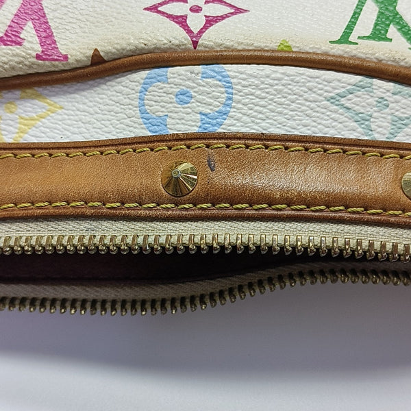 LV × TM BOULOGNE Monogram Coated Canvas White