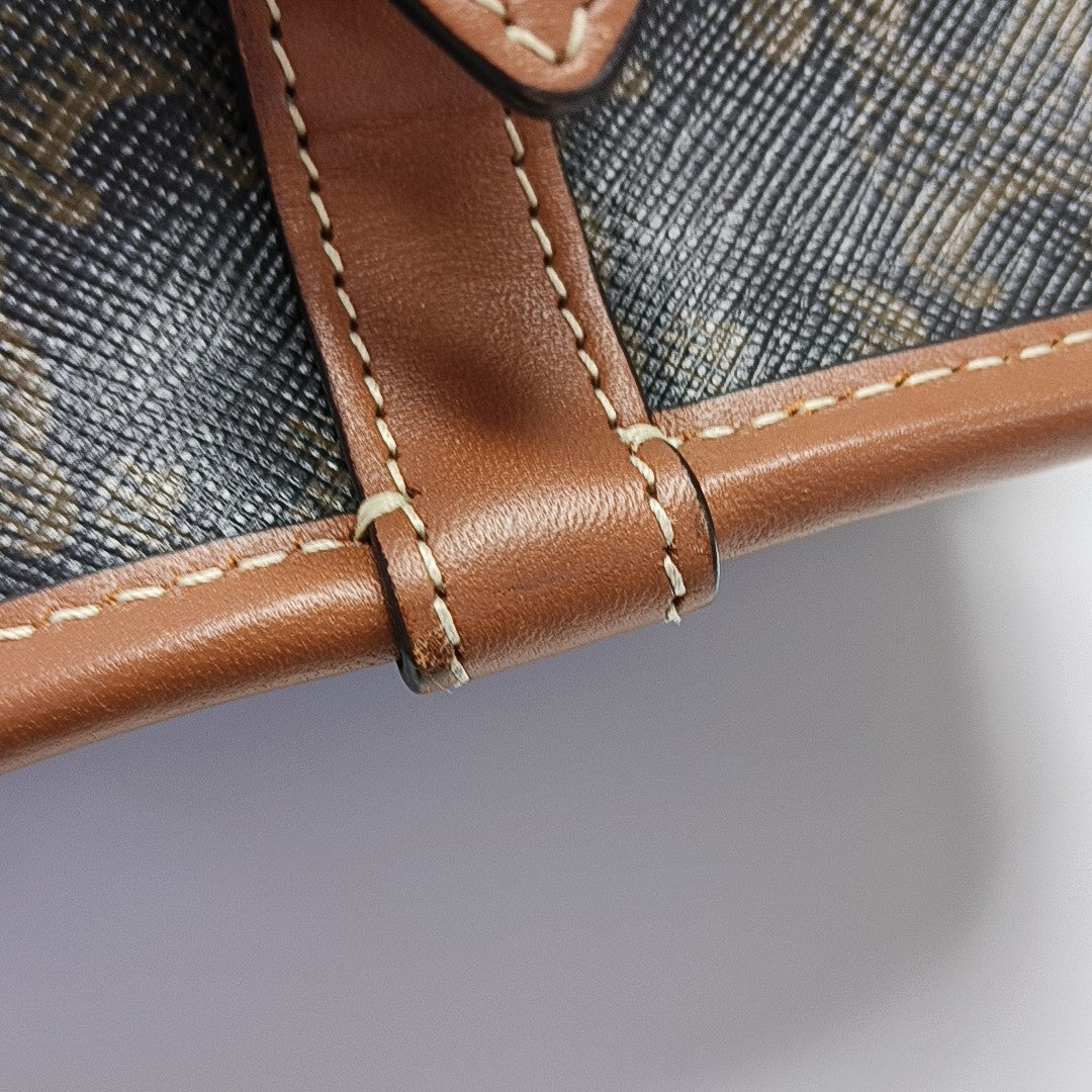 FOLCO Medium Coated Canvas Brown
