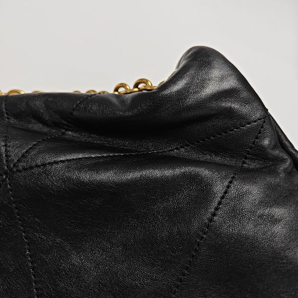 JAMIE 4.3 Quilted Lambskin Black